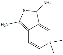 2,6-Benzothiazolediamine,N6,N6-dimethyl-(9CI) Structural