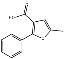 5-METHYL-2-PHENYL-3-FUROIC ACID Structural