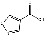 4-Isoxazolecarboxylic acid Structural