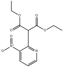 ALPHA-[2-(3'-NITROPYRIDINYL)] DIETHYL MALONATE Structural