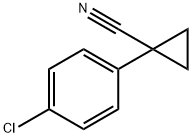 1-(4-CHLOROPHENYL)-1-CYCLOPROPANECARBONITRILE Structural