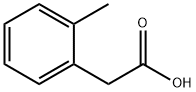 2-Methylphenylacetic acid Structural