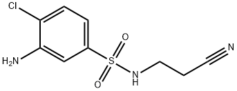 3-AMINO-4-CHLORO-N-(2-CYANOETHYL)-BENZENE SULFONAMIDE, 98