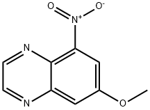 Quinoxaline, 7-methoxy-5-nitro- Structural