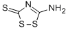 3-AMINO-1,2,4-DITHIAZOLE-5-THIONE Structural