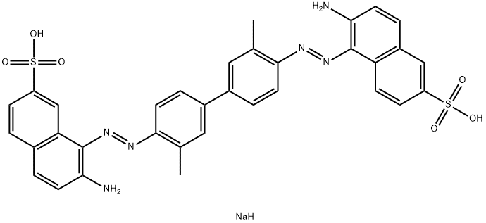 6-Amino-5-[[4'-[(2-amino-7-sulfo-1-naphtyl)azo]-3,3'-dimethyl-1,1'-biphenyl-4-yl]azo]-2-naphthalenesulfonic acid disodium salt