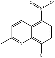 8-CHLORO-2-METHYL-5-NITROQUINOLINE