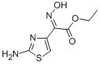 Ethyl 2-(2-aminothiazole-4-yl)-2-hydroxyiminoacetate Structural