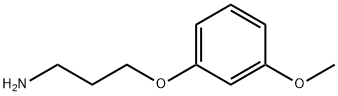 3-(3-methoxyphenoxy)propan-1-amine Structural