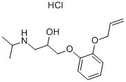 OXPRENOLOL HYDROCHLORIDE Structural