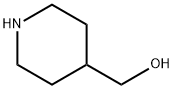 4-Piperidinemethanol Structural Picture