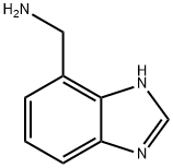 (1H-benzo[d]imidazol-7-yl)methanamine Structural