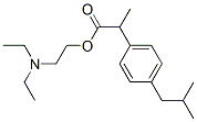 ibuprofen diethylaminoethyl ester Structural