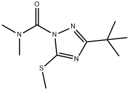 1-(Dimethylcarbamoyl)-3-tert-butyl-5-(methylthio)-1H-1,2,4-triazole