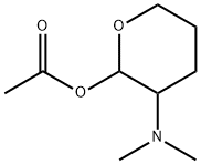 Tetrahydro-3-(dimethylamino)-2H-pyran-2-ol acetate (ester)