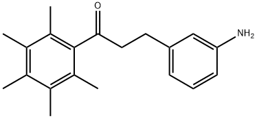 3-(3-AMINOPHENYL)-1-(2,3,4,5,6-PENTAMETHYLPHENYL)PROPAN-1-ONE