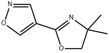 Isoxazole, 4-(4,5-dihydro-4,4-dimethyl-2-oxazolyl)- (9CI) Structural