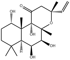 1ALPHA,6BETA,7BETA,9ALPHA-TETRAHYDROXY-8,13-EPOXY-LABD-14-EN-11-ONE