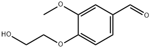 4-(2-HYDROXYETHOXY)-3-METHOXYBENZALDEHYDE Structural