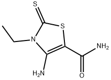 2,3-Dihydro-4-amino-3-ethyl-2-thioxo-5-thiazolecarboxamide hydrate