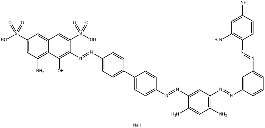 5-Amino-3-[[4'-[[2,4-diamino-5-[[3-[(2,4-diaminophenyl)azo]phenyl]azo]phenyl]azo][1,1'-biphenyl]-4-yl]azo]-4-hydroxynaphthalene-2,7-disulfonic acid disodium salt