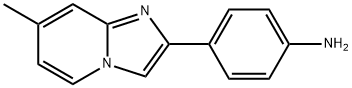 4-(7-METHYLIMIDAZO[1,2-A]PYRIDIN-2-YL)ANILINE