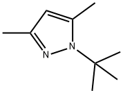 1-(TERT-BUTYL)-3,5-DIMETHYL-1H-PYRAZOLE Structural