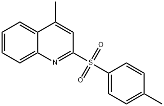 4-Methyl-2-[(4-methylphenyl)sulfonyl]quinoline