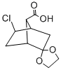 EXO-2-CHLORO-5,5-ETHYLENEDIOXY-BICYCLO[2.2.1]HEPTANE-SYN-7-CARBOXYLIC ACID