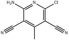 2-Amino-6-chloro-3,5-dicyano-4-methylpyridine