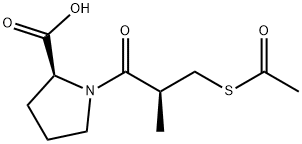 1-(3-ACETHYLTHIO-2-D-METHYLPROPANONYL)-L-PROLINE (ATMP)/CAPTOPRIL