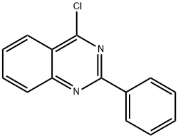 4-CHLORO-2-PHENYLQUINAZOLINE Structural