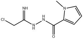 N'1-[(1-METHYL-1H-PYRROL-2-YL)CARBONYL]-2-CHLOROETHANEHYDRAZONAMIDE Structural