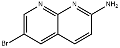 2-AMINO-6-BROMO-1,8-NAPHTHYRIDINE Structural