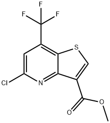 METHYL 5-CHLORO-7-(TRIFLUOROMETHYL)THIENO[3,2-B]PYRIDINE-3-CARBOXYLATE