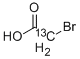 BROMOACETIC-2-13C ACID Structural