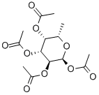 1,2,3,4-TETRA-O-ACETYL-A-L-FUCOPYRANOSE Structural