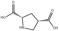 L-CIS-PYRROLIDINE-2,4-DICARBOXYLIC ACID Structural