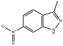 3-Methyl-6-nitroindazole Structural