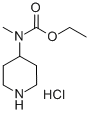 CARBAMIC ACID, METHYL-4-PIPERIDINYL-, ETHYL ESTER, MONOHYDROCHLORIDE