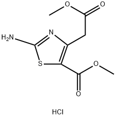 Methyl 2-amino-4-(2-methoxy-2-oxoethyl)thiazole-5-carboxylate hydrochloride