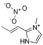 1-propenyl-3-MethyliMidazoliuM nitrate Structural