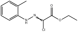 ETHYL 2-CHLORO-2-[2-(2-METHYLPHENYL)HYDRAZONO]-ACETATE Structural