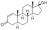 17a-Methyl-1-testosterone Structural