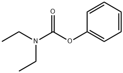 DIETHYL-CARBAMIC ACID PHENYL ESTER Structural