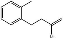 2-Bromo-4-(2-methylphenyl)but-1-ene Structural