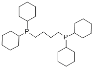 1,4-BIS(DICYCLOHEXYLPHOSPHINO)BUTANE Structural