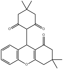 5,5-DIMETHYL-2-(2,3,4,9-TETRAHYDRO-3,3-DIMETHYL-1OXO-1H-XANTHEN-9-YL)-1,3-CYCLOHEXANEDIONE