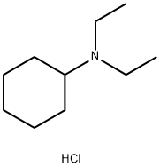 cyclohexyldiethylammonium chloride Structural