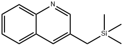 Quinoline, 3-[(trimethylsilyl)methyl]- (9CI) Structural
